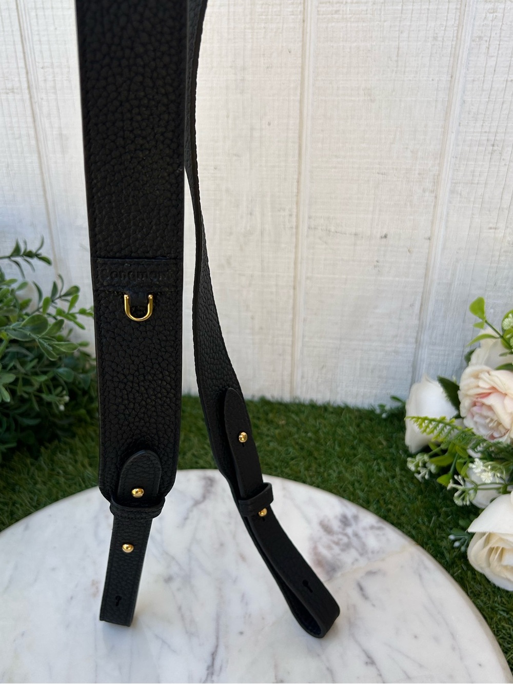 Songmont Black Leather Adjustable Camera/Bag Strap/new - Picture 7 of 11